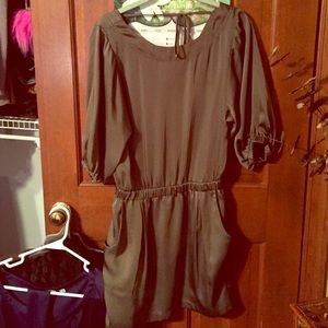 Adorable olive green dress