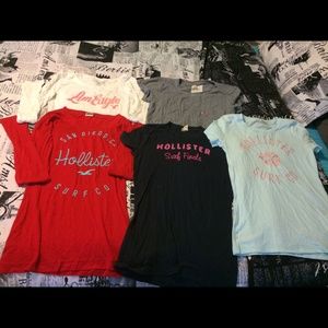 American Eagle & Hollister Graphic Tees