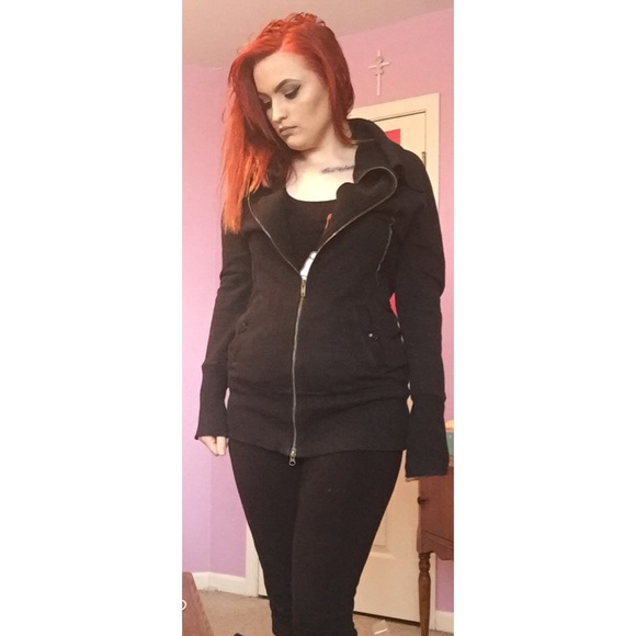 Free people black jacket