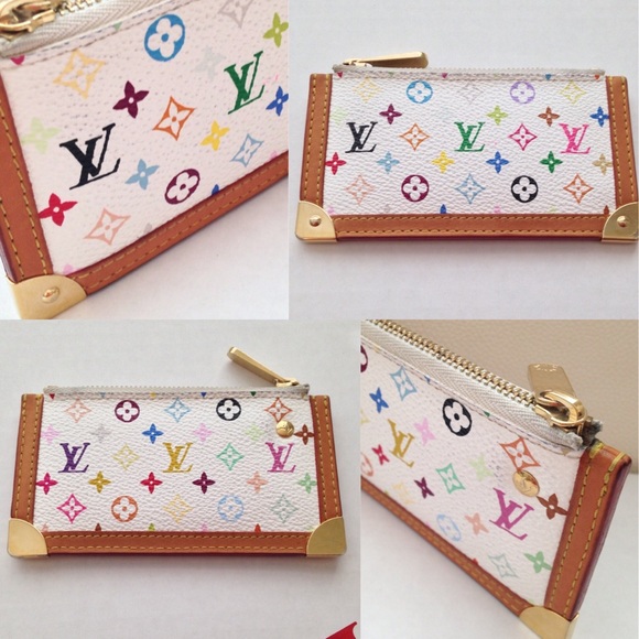 Authentic Louis Vuitton Multicolor Key Cles