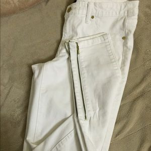 White jeggings