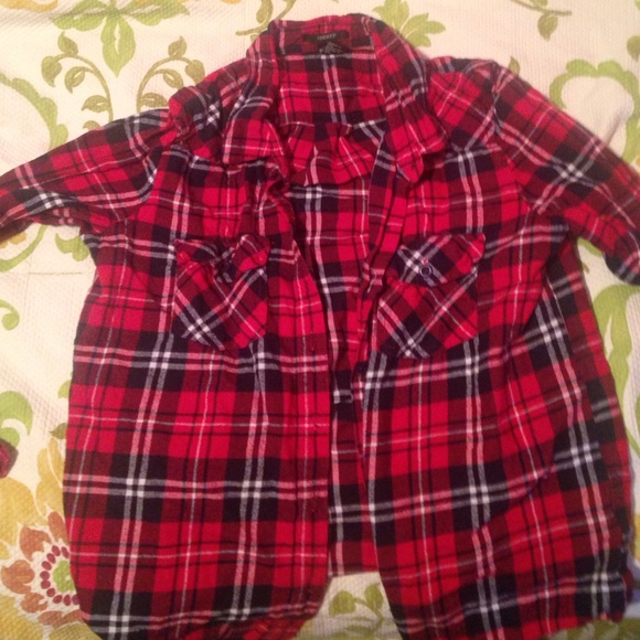 Plaid button up from forever 21