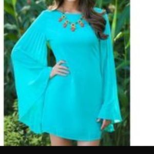 Teal dress