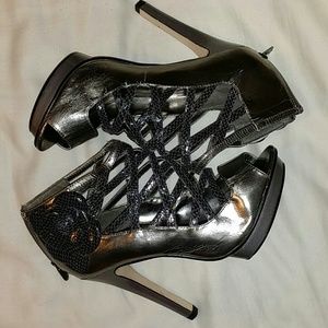 House of Dereon Platform Stiletttos