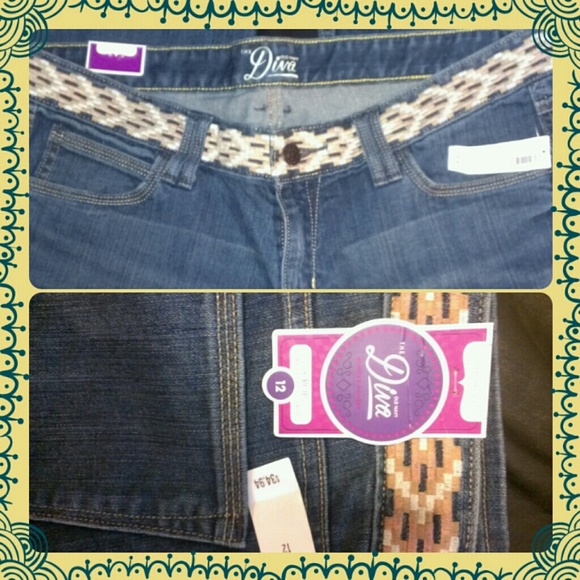 Old navy diva crop jeans