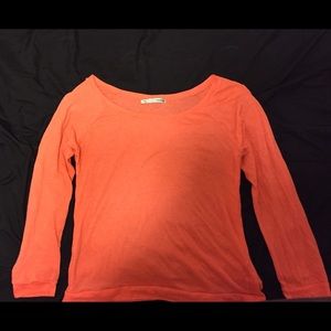 3/4 Sleeved Peach Maurices' Top