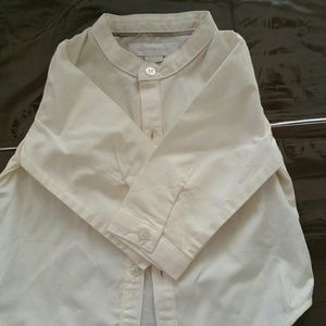 Newborn burberry shirt.