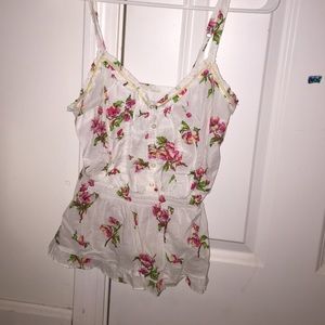 Hollister Floral Top