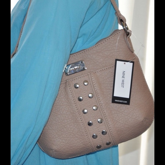 Nine West Handbag Hot Spotted Mini Hobo New