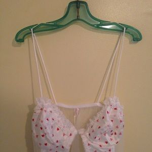 Lace Heart Lingerie Top <3