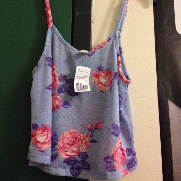 ❗️SALE❗️Sweater Floral Crop - Picture 3 of 3