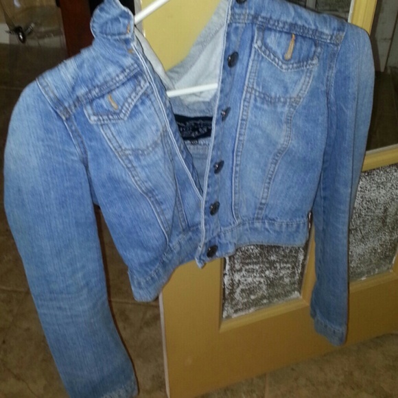 jean jacket crop top