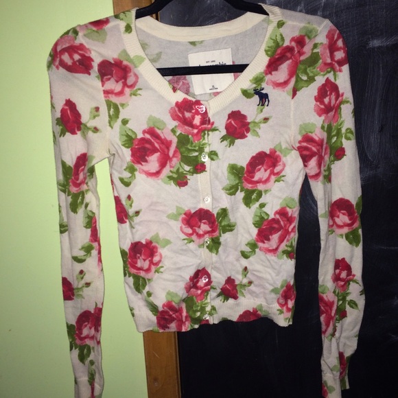 Floral cardigan