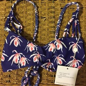 ✨BNWT✨ ACACIA BLUE ISLAND ORCHID SAMOA TOP