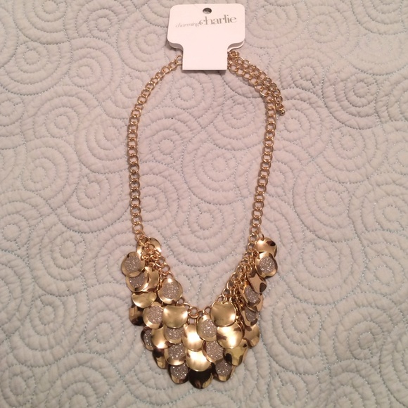 Charming Charlie Jewelry - Charming Charlie Gold Necklace