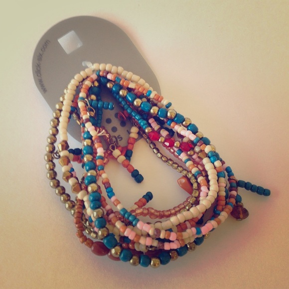 Beaded Bracelet Stack - Picture 1 of 2