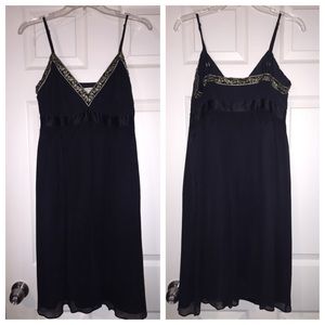 Banana Republic silk baby doll dress