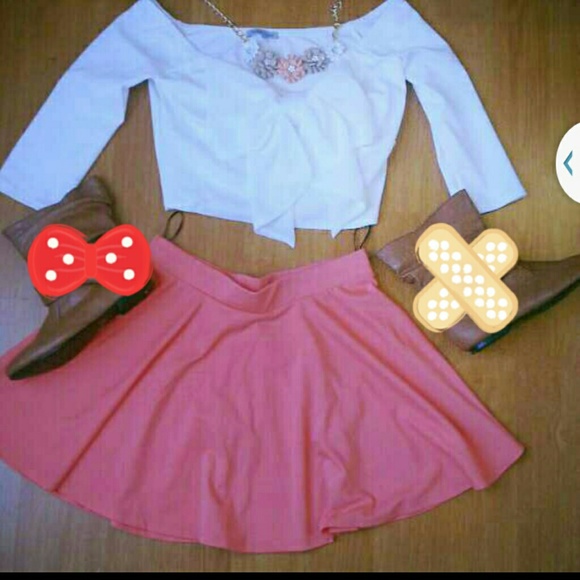 Skirt and top
