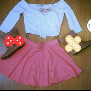 Skirt and top