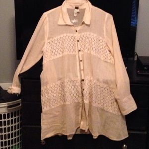 Free people sheer top