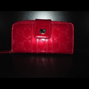 Hello kitty embossed wallet