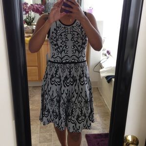 NWT Black/white dress