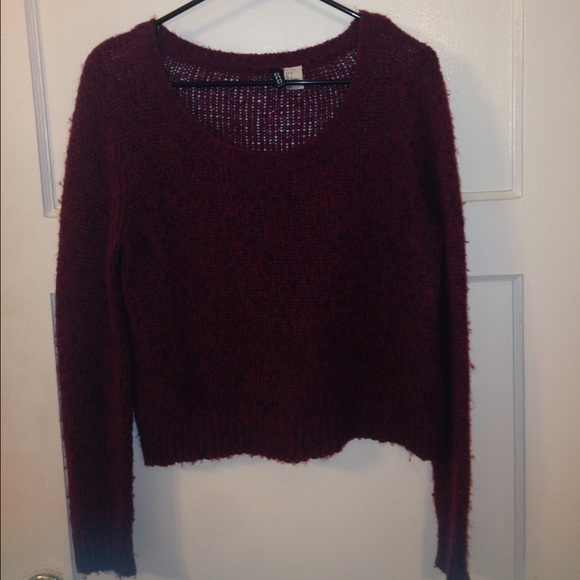 Burgandy top