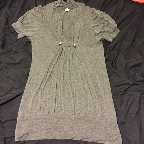 Charcoal Grey Top