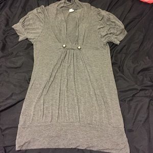 Charcoal Grey Top