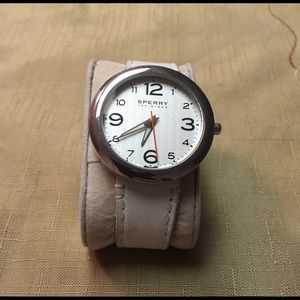 White Sperry watch