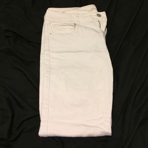 AEO White Boot Cut Jeans