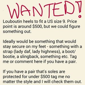 !!WANTED! HELP ME FIND MY PERFECT PAIR!!