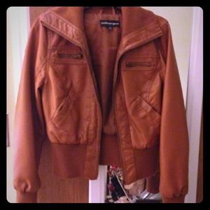 Leather jacket
