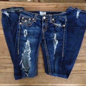 LA Idol ripped jeans