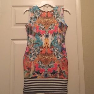 Missguided printed bodycon