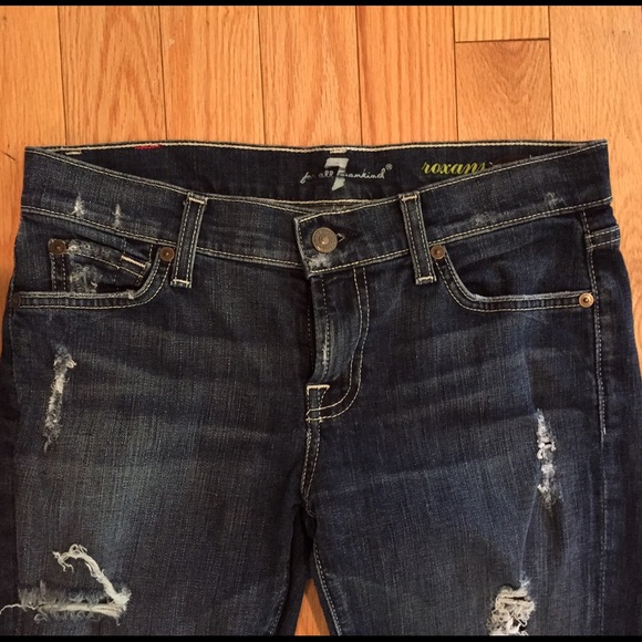 Seven straight leg jeans