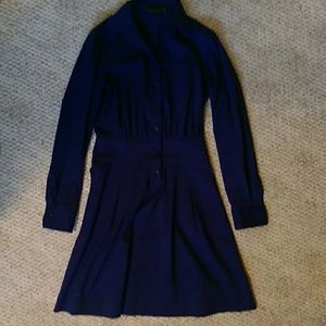 The Limited blue dress 2