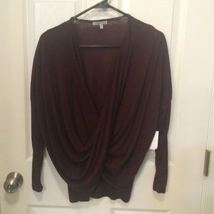 Pretty Maroon Blouse