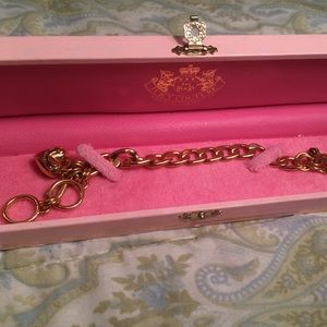 Juicy Couture Mini link chain bracelet