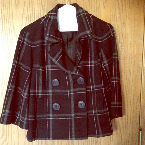 Banana Republic Pea Coat with 3/4 length sleeves