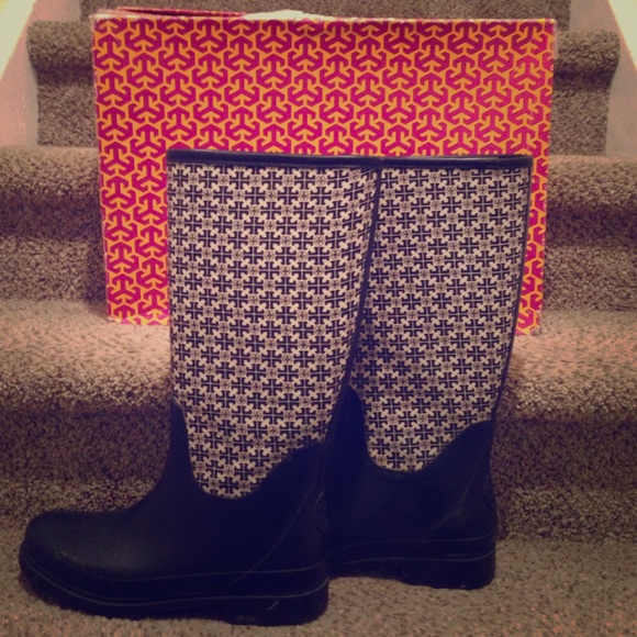 Tory Burch rain boots