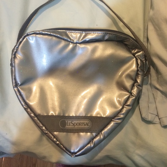 Lesportsac mini heart shaped bag