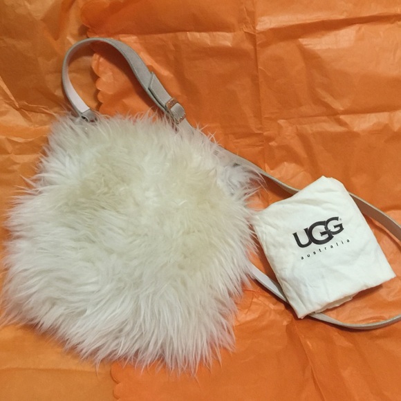 Ugg furry purse clearance