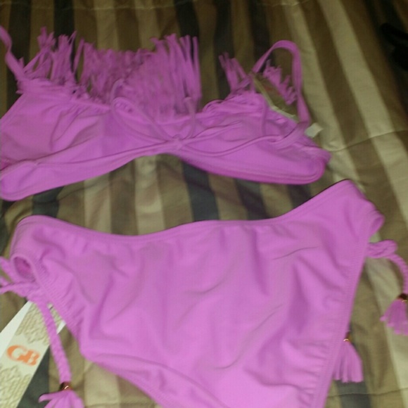 Swimsuit; lavender color