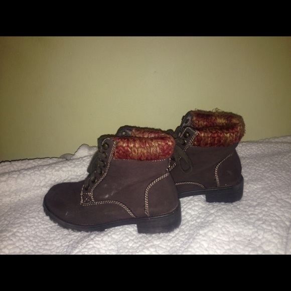 Brown ankle boots women size 6 - Picture 4 of 4