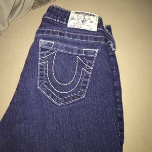 True religion dark wash size 27