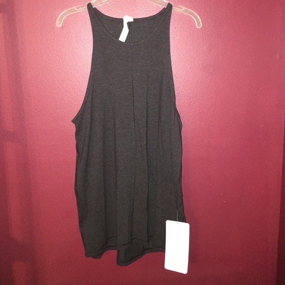 NWT grey lululemon tank top