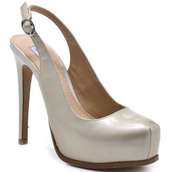 Steve Madden Staciee Slingback Pumps Oyster Pearl