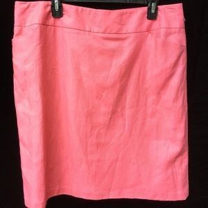 CLOSET CLEAR OUT NWT coral colored skirt.