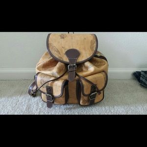 World map backpack- new